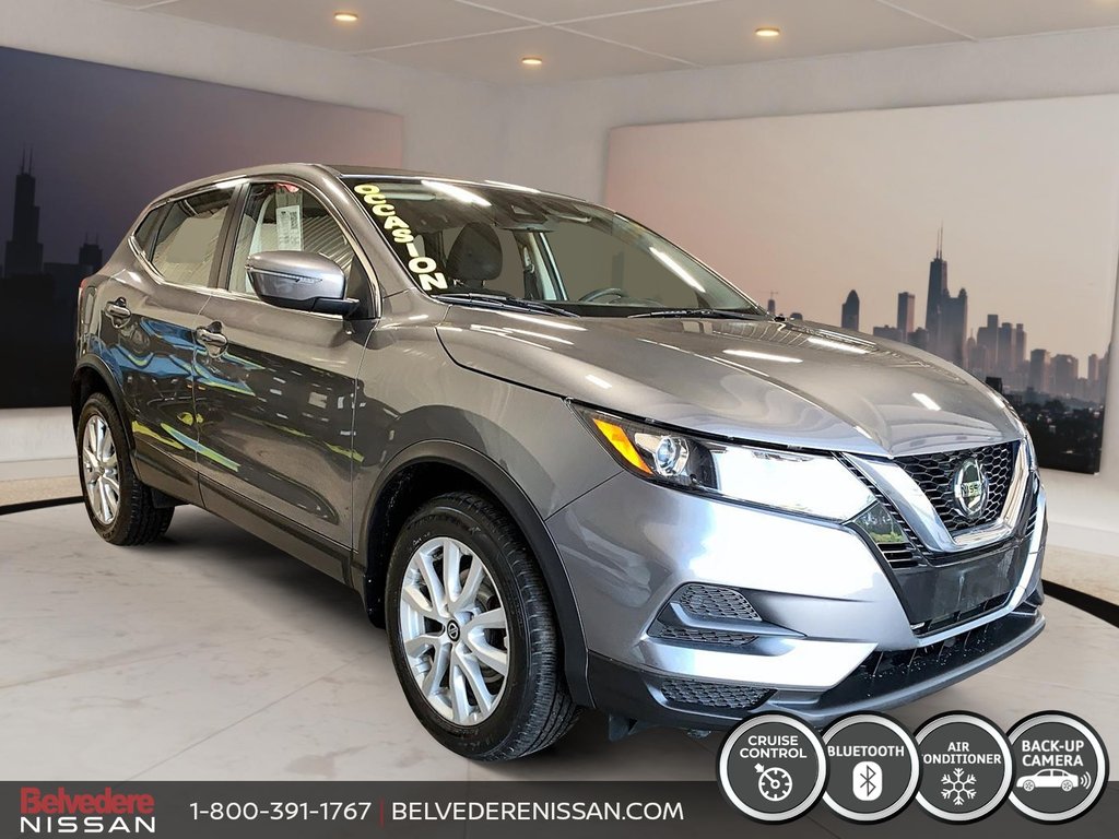 Nissan Qashqai S AWD A/C BLUETOOTH MAGS CAMÉRA RECUL SIEGES CHAUF 2021 à Saint-Jérôme, Québec - 3 - w1024h768px