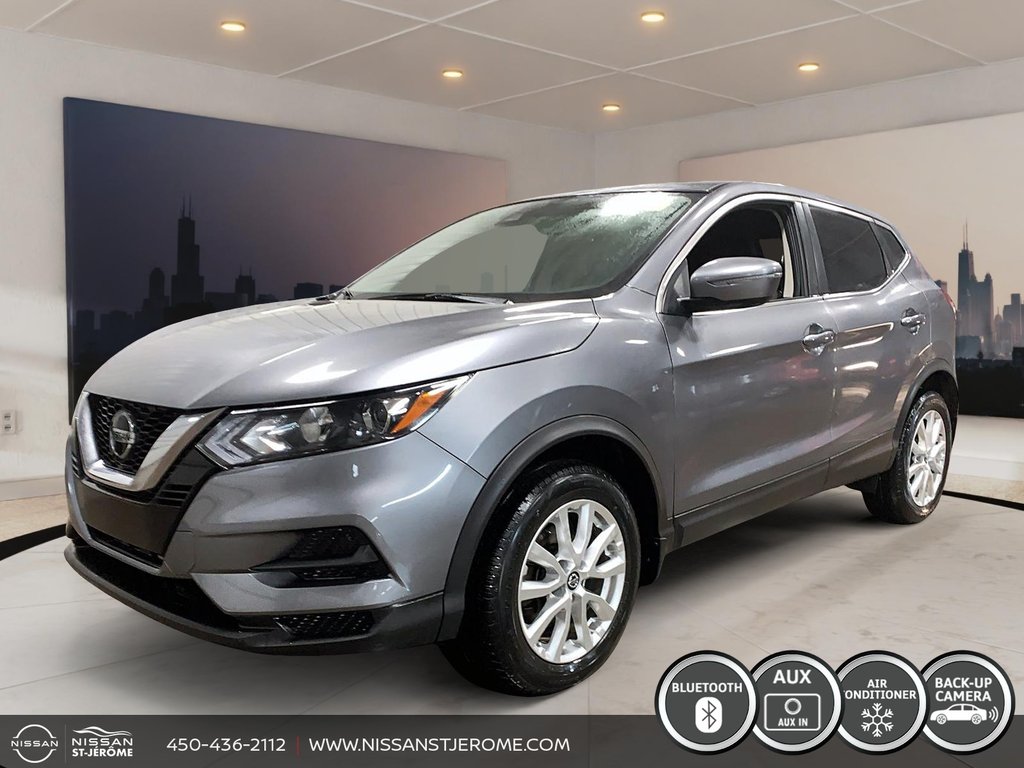 2021 Nissan Qashqai S AWD MAGS CAMÉRA BLUETOOTH SIÈGES CHAUFFANTS in Saint-Jérôme, Quebec - 1 - w1024h768px