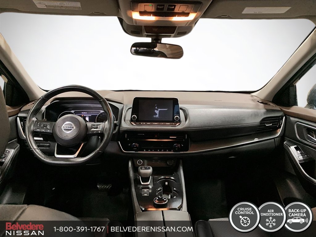 2021 Nissan Rogue SV PREVILEGE AWD CUIR TOIT/PANO MAGS CAM/360 in Saint-Jérôme, Quebec - 12 - w1024h768px