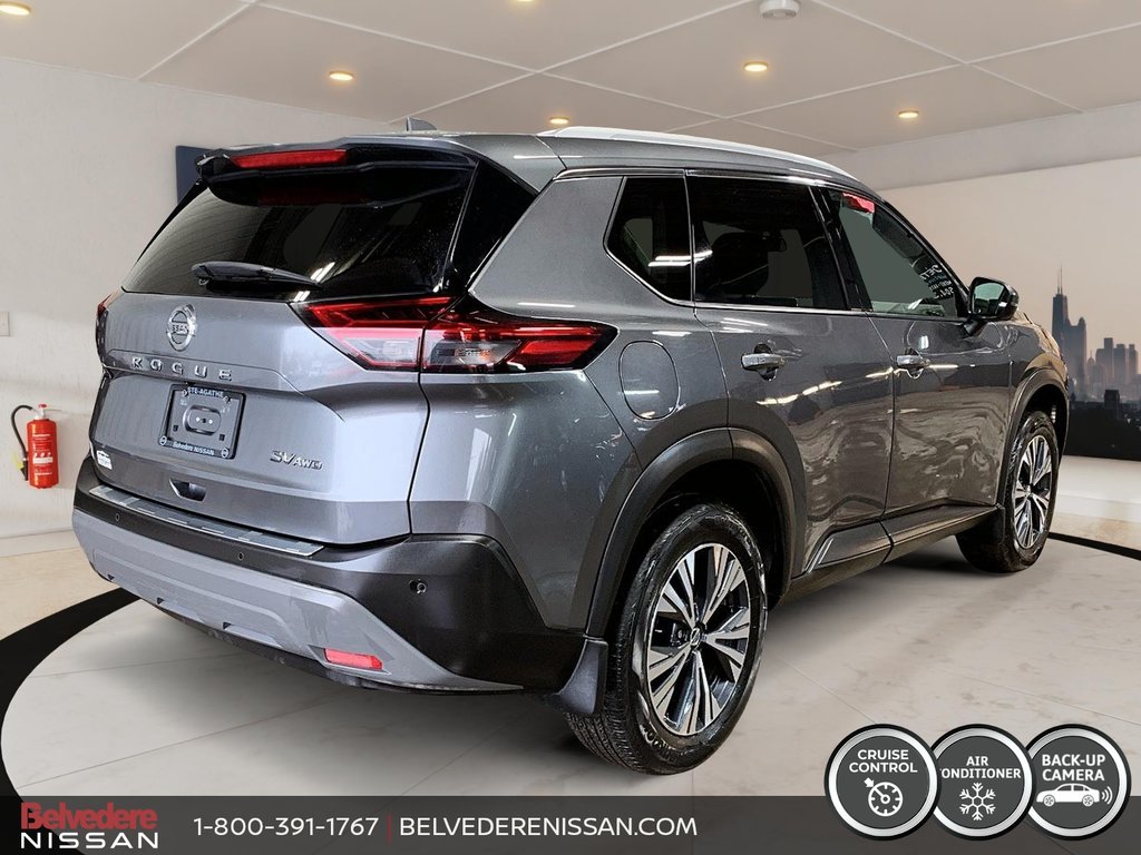 2021 Nissan Rogue SV PREVILEGE AWD CUIR TOIT/PANO MAGS CAM/360 in Saint-Jérôme, Quebec - 4 - w1024h768px