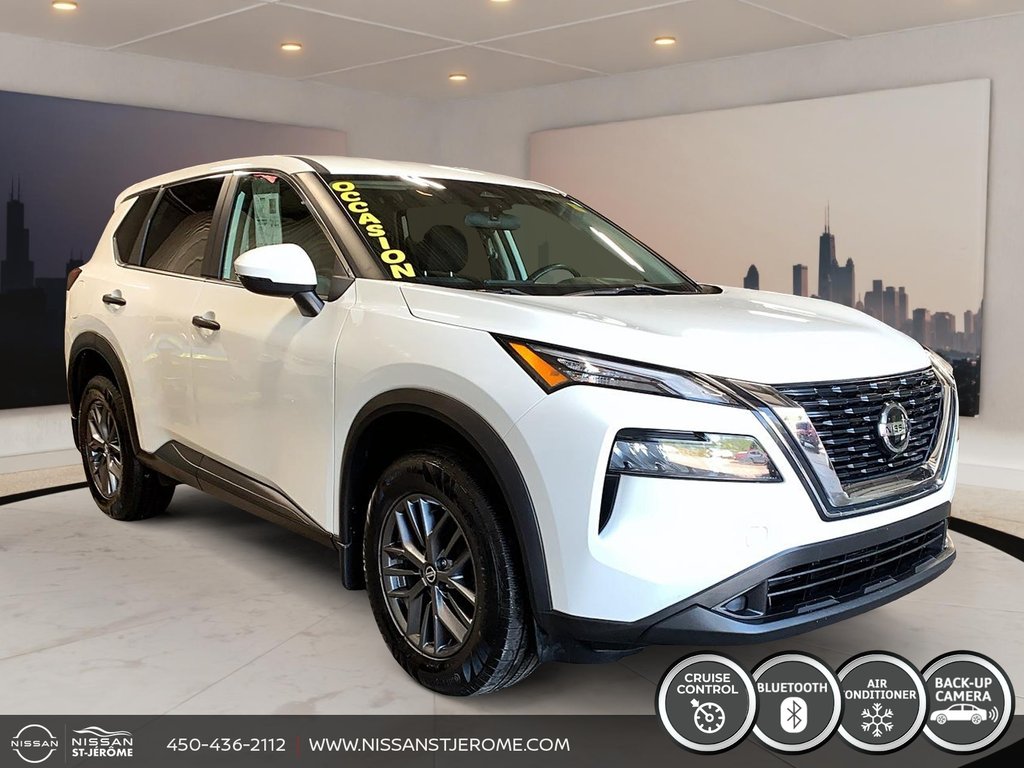Nissan Rogue S AWD MAGS BLUETOOTH SIEGES CHAUFFANTS ANGLES MORT 2021 à Charlemagne, Québec - 3 - w1024h768px