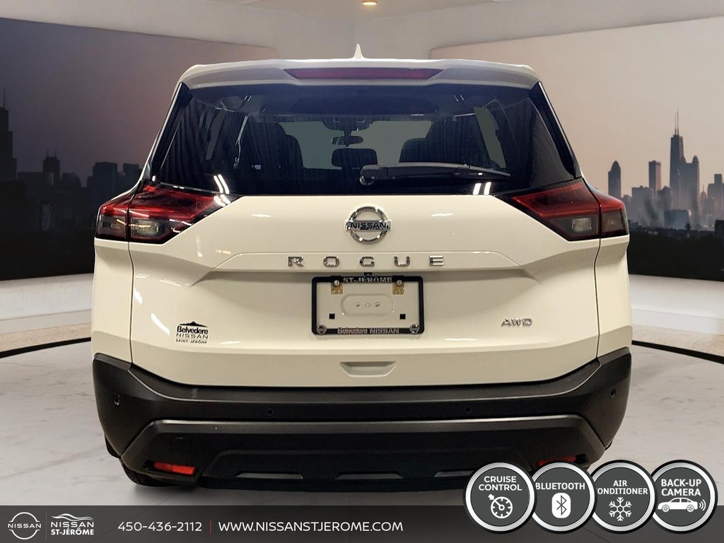Nissan Rogue S AWD MAGS BLUETOOTH SIEGES CHAUFFANTS ANGLES MORT 2021 à Charlemagne, Québec - 4 - w1024h768px