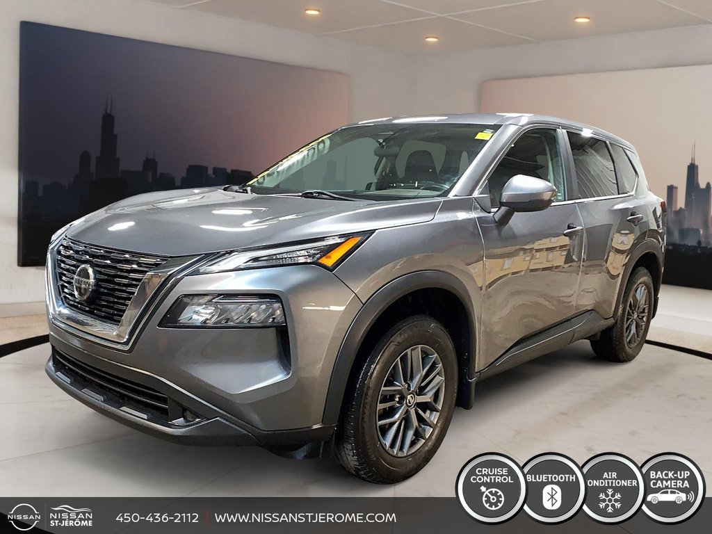 Nissan Rogue S TRACTION MAGS CRUISE CAMÉRA RECUL BLUETOOTH 2021 à Saint-Jérôme, Québec - 1 - w1024h768px