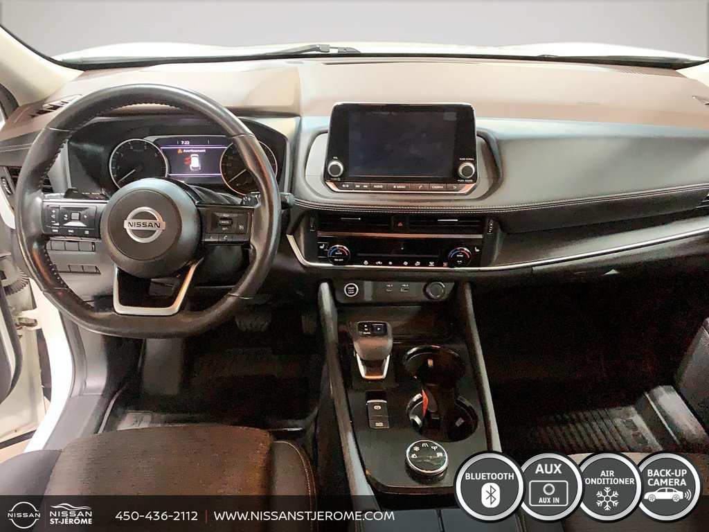 Nissan Rogue S AWD MAGS DÉMARREUR CAMÉRA BLUETOOTH 2021 à Charlemagne, Québec - 11 - w1024h768px