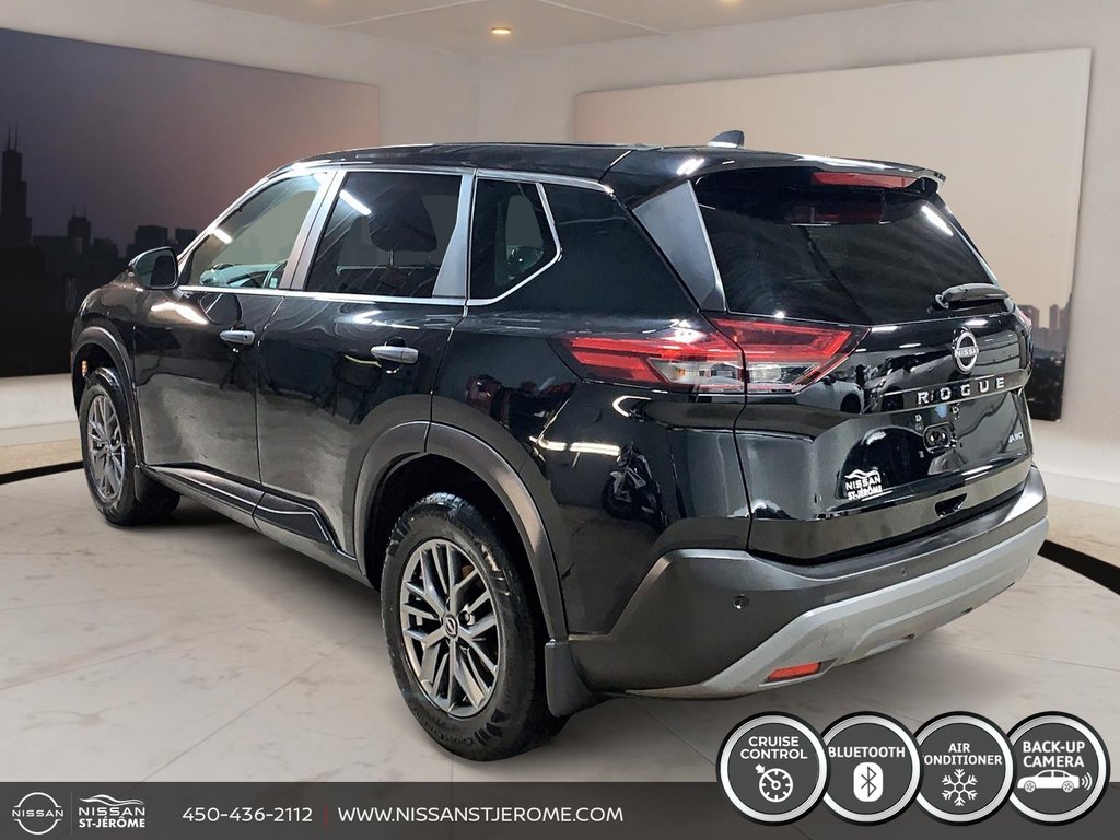 2022 Nissan Rogue S AWD 4CYL 2.5L MAGS CRUISE SIÈGES CHAUFFANTS CAM in Charlemagne, Quebec - 5 - w1024h768px