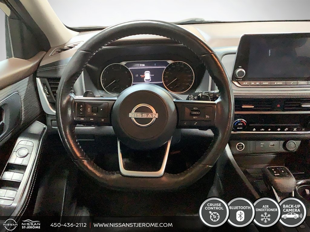 2022 Nissan Rogue S AWD 4CYL 2.5L MAGS CRUISE SIÈGES CHAUFFANTS CAM in Charlemagne, Quebec - 12 - w1024h768px