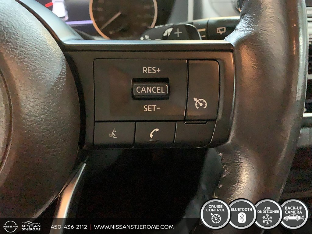 2022 Nissan Rogue S AWD 4CYL 2.5L MAGS CRUISE SIÈGES CHAUFFANTS CAM in Charlemagne, Quebec - 17 - w1024h768px