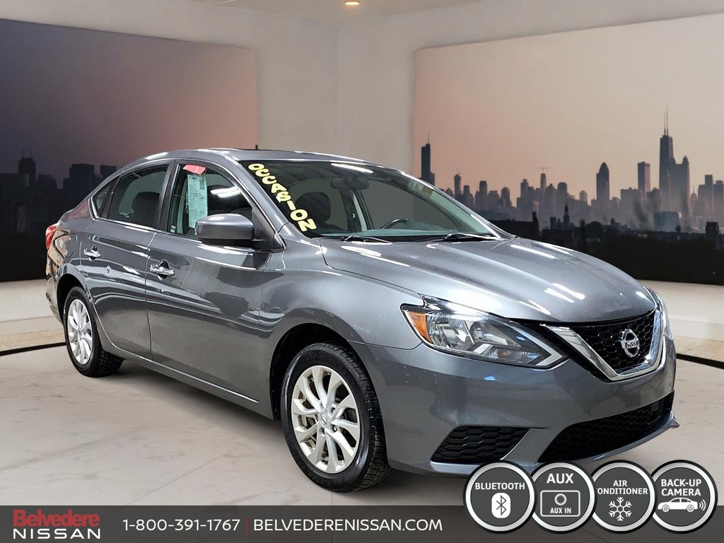 Nissan Sentra SV AUTOMATIQUE A/C BLUETOOTH TOIT OUVRANT MAGS CAM 2019 à Saint-Jérôme, Québec - 3 - w1024h768px
