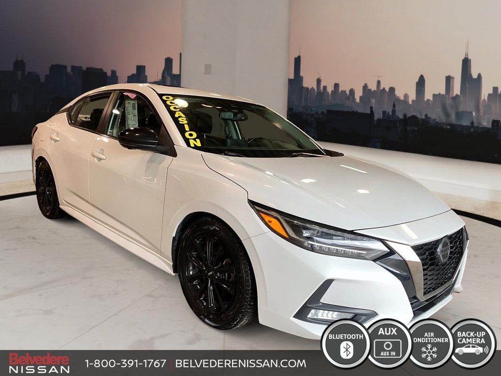 2020  Sentra SR AUTOMATIQUE A/C BLUETOOTH CUIR TOIT MAGS CAM in Saint-Jérôme, Quebec - 3 - w1024h768px