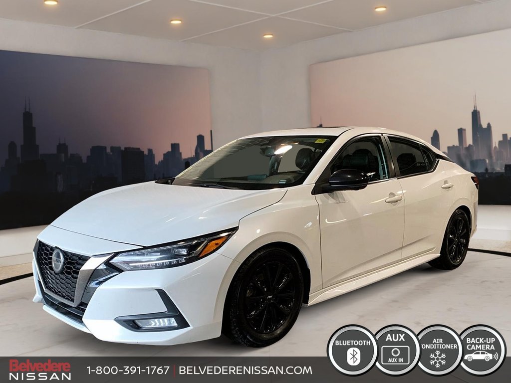 2020  Sentra SR AUTOMATIQUE A/C BLUETOOTH CUIR TOIT MAGS CAM in Saint-Jérôme, Quebec - 1 - w1024h768px