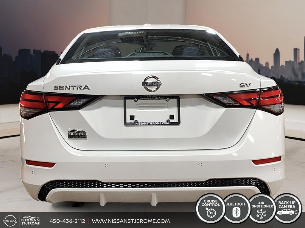 2020 Nissan Sentra SV AUTO  A/C BLUETOOTH MAGS CAMÉRA RECUL in Charlemagne, Quebec - 4 - w1024h768px