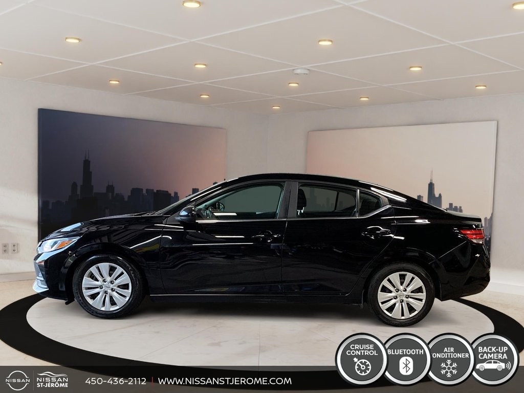 Nissan Sentra S MANUELLE CRUISE CAMÉRA AUDIO VOLANT BLUETOOTH 2021 à Charlemagne, Québec - 6 - w1024h768px