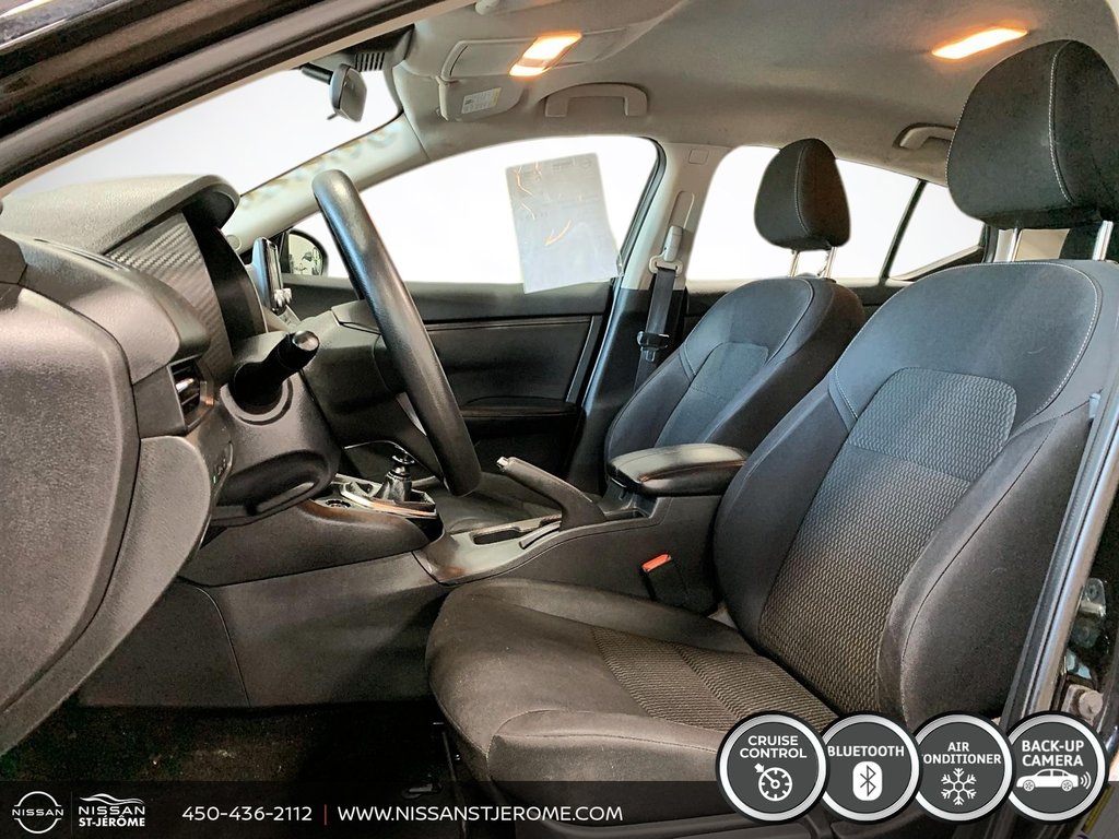 Nissan Sentra S MANUELLE CRUISE CAMÉRA AUDIO VOLANT BLUETOOTH 2021 à Charlemagne, Québec - 9 - w1024h768px