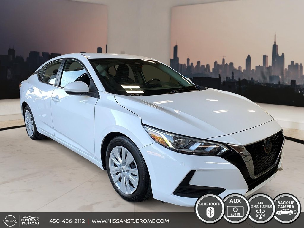 2021 Nissan Sentra S AUTOMATIQUE A/C BLUETOOTH CAMÉRA RECUL in Saint-Jérôme, Quebec - 3 - w1024h768px