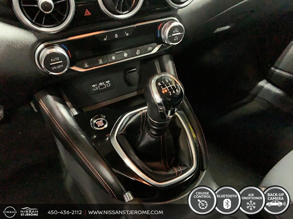 2022 Nissan Sentra SR MANUELLE 6 VITESSES A/C BLUETOOTH MAGS CAM in Charlemagne, Quebec - 15 - w1024h768px