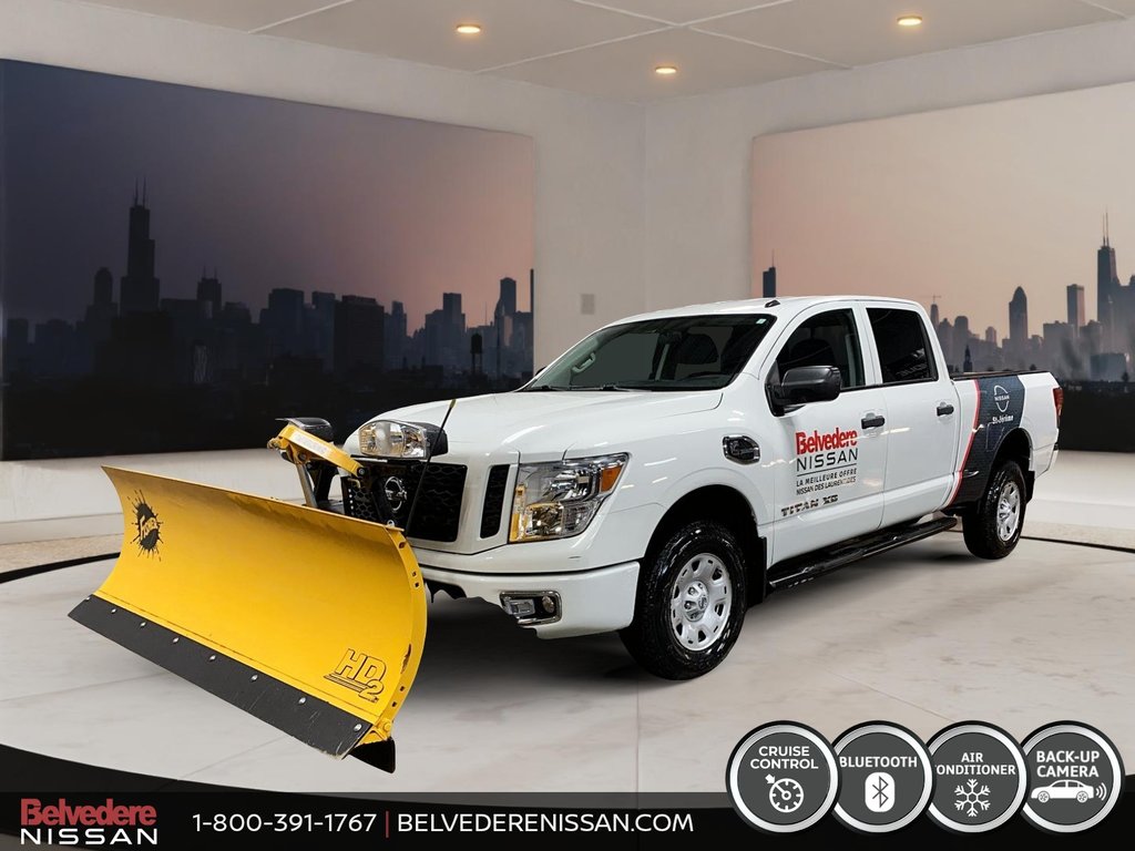 2019 Nissan Titan XD XD DIESEL CREW CAB SV 4X4 AVEC PELLE in Saint-Jérôme, Quebec - 1 - w1024h768px