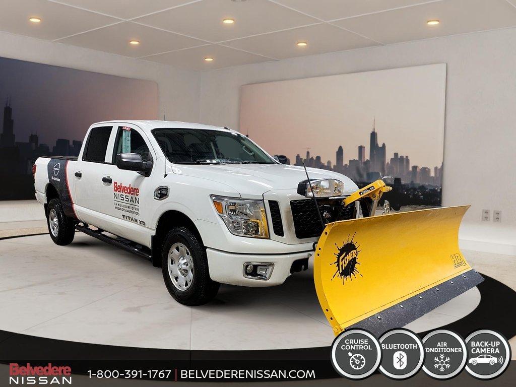 2019 Nissan Titan XD XD DIESEL CREW CAB SV 4X4 AVEC PELLE in Saint-Jérôme, Quebec - 3 - w1024h768px