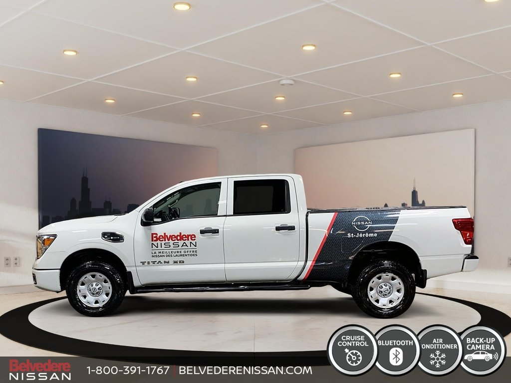 2019 Nissan Titan XD XD DIESEL CREW CAB SV 4X4 AVEC PELLE in Saint-Jérôme, Quebec - 6 - w1024h768px