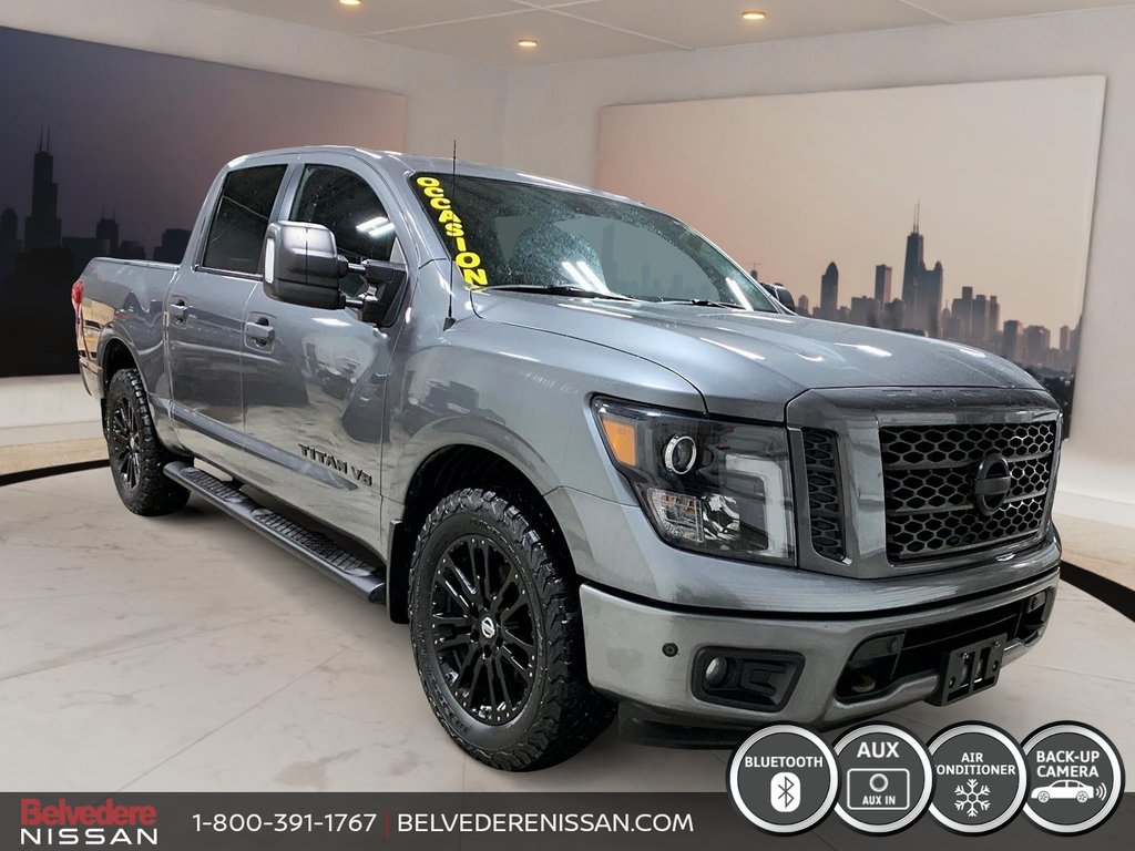 2018  Titan SV MIDNIGHTCREW CAB 4X4 V8 NAVIGATION CAMERA in Saint-Jérôme, Quebec - 3 - w1024h768px