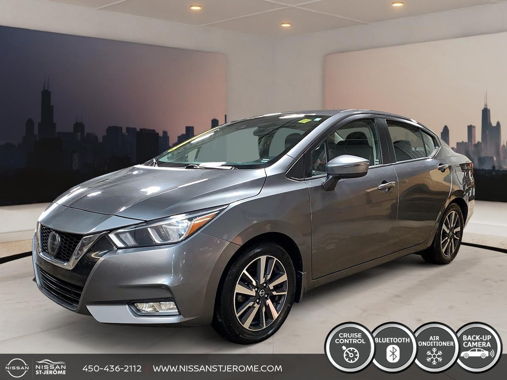 Nissan Versa SV AUTOMATIQUE A/C BLUETOOTH MAGS CAMÉRA RECUL 2021 à Charlemagne, Québec - 1 - w1024h768px