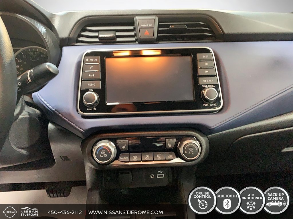 Nissan Versa SV MAGS BLUETOOTH SIÈGES CHAUFFANTS CAMÉRA RECUL 2024 à Saint-Jérôme, Québec - 14 - w1024h768px