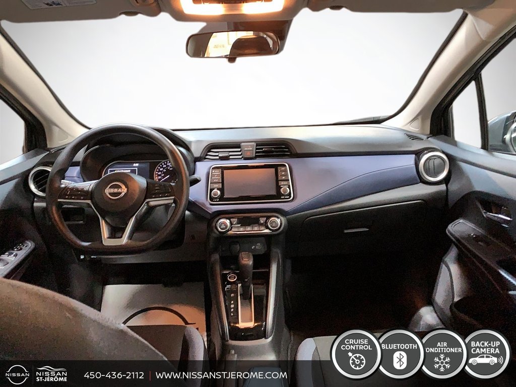Nissan Versa SV MAGS BLUETOOTH SIÈGES CHAUFFANTS CAMÉRA RECUL 2024 à Saint-Jérôme, Québec - 11 - w1024h768px