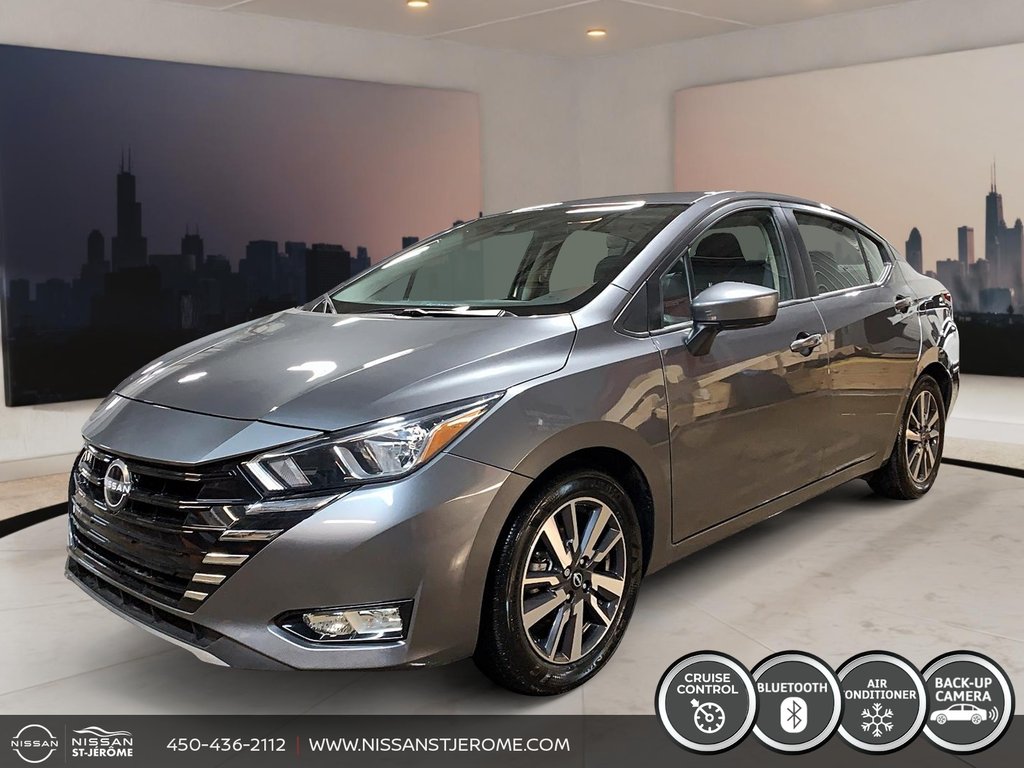 Nissan Versa SV MAGS BLUETOOTH SIÈGES CHAUFFANTS CAMÉRA RECUL 2024 à Saint-Jérôme, Québec - 1 - w1024h768px