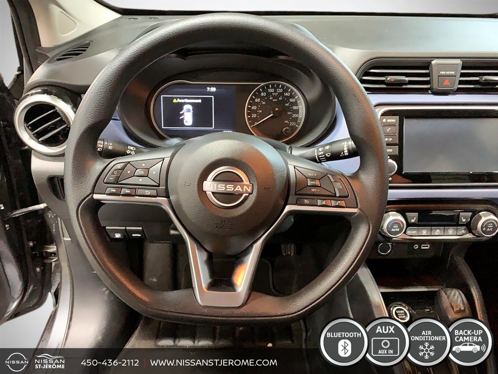 2024 Nissan Versa SV AUTOMATIQUE A/C BLUETOOTH CAMÉRA DE RECUL in Charlemagne, Quebec - 12 - w1024h768px