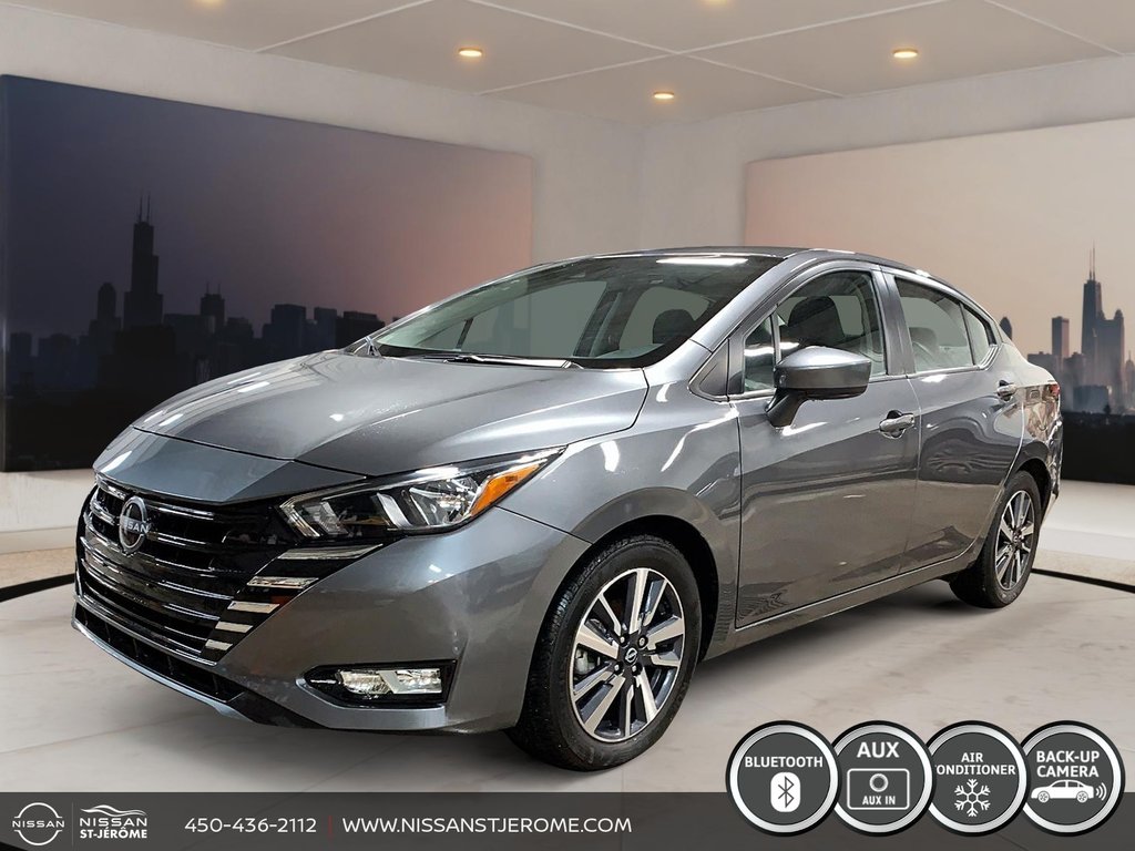 2024 Nissan Versa SV AUTOMATIQUE A/C BLUETOOTH CAMÉRA DE RECUL in Charlemagne, Quebec - 1 - w1024h768px