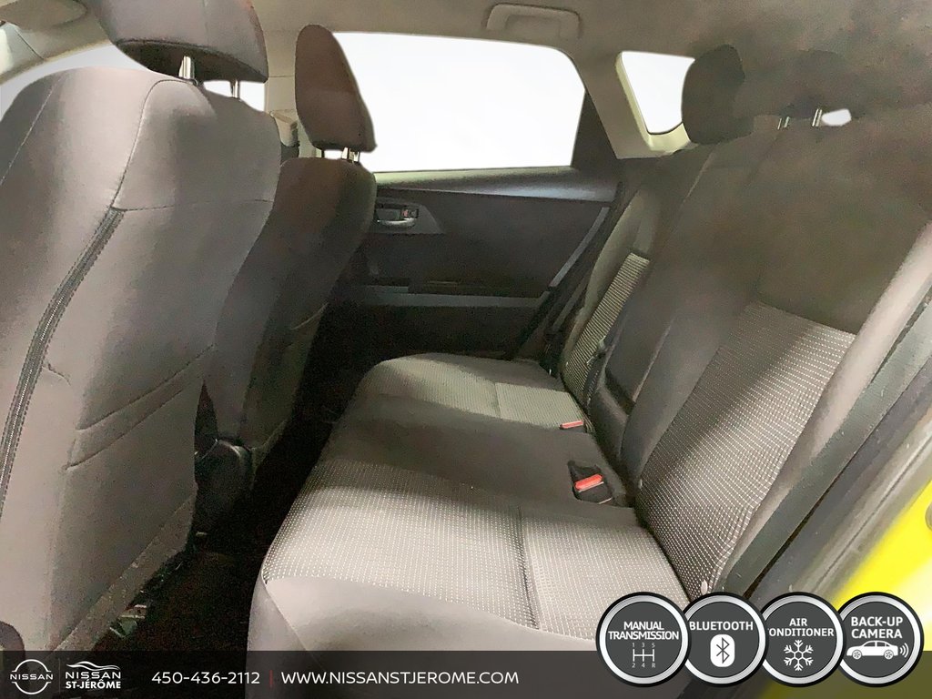 Scion iM BASE MANUELLE 6 VITESSES A/C BLUETOOTH CAMÉRA MAGS 2016 à Saint-Jérôme, Québec - 10 - w1024h768px