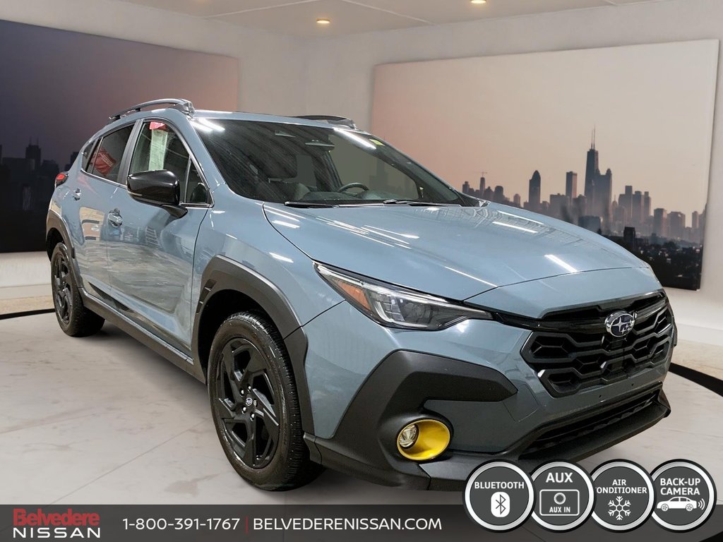 2024 Subaru Crosstrek ONYX AWD AUTO 2.5L TOIT BLUETOOTH CAM MAGS in Saint-Jérôme, Quebec - 3 - w1024h768px