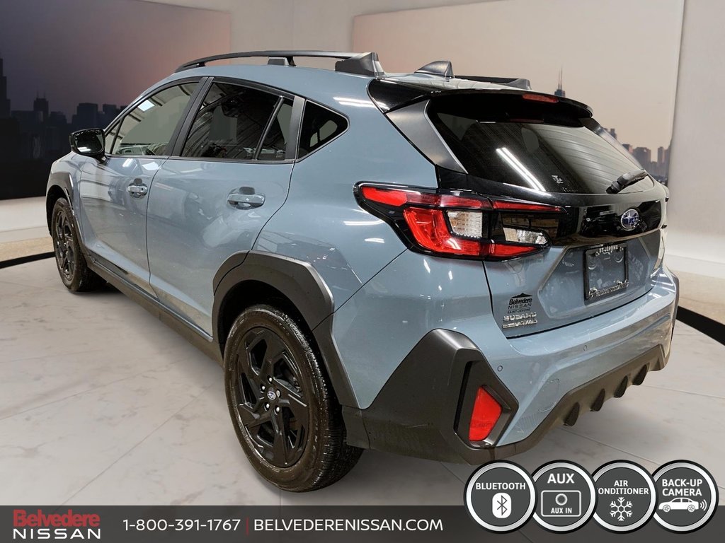 2024 Subaru Crosstrek ONYX AWD AUTO 2.5L TOIT BLUETOOTH CAM MAGS in Saint-Jérôme, Quebec - 5 - w1024h768px