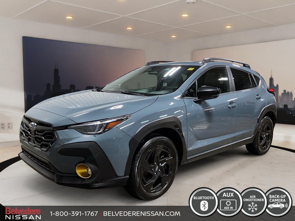 2024 Subaru Crosstrek ONYX AWD AUTO 2.5L TOIT BLUETOOTH CAM MAGS in Saint-Jérôme, Quebec - 1 - w1024h768px