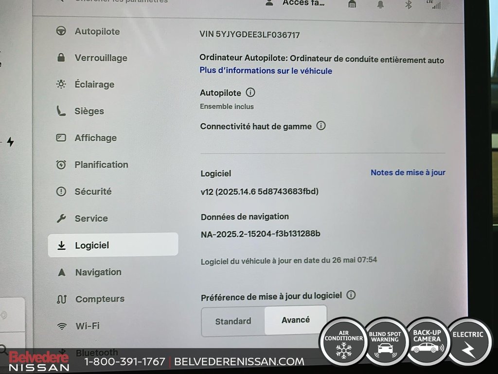 2020 Tesla Model Y Long Range AWD 483 KM AUTONOMIE in Saint-Jérôme, Quebec - 13 - w1024h768px