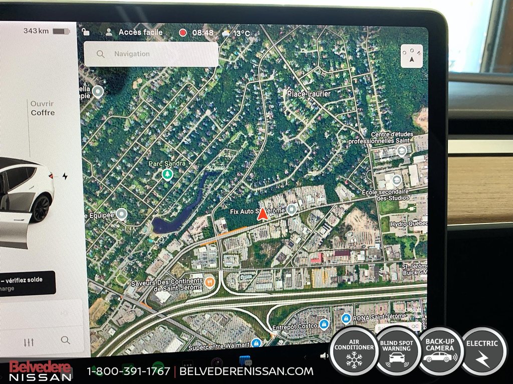 2020 Tesla Model Y Long Range AWD 483 KM AUTONOMIE in Saint-Jérôme, Quebec - 18 - w1024h768px