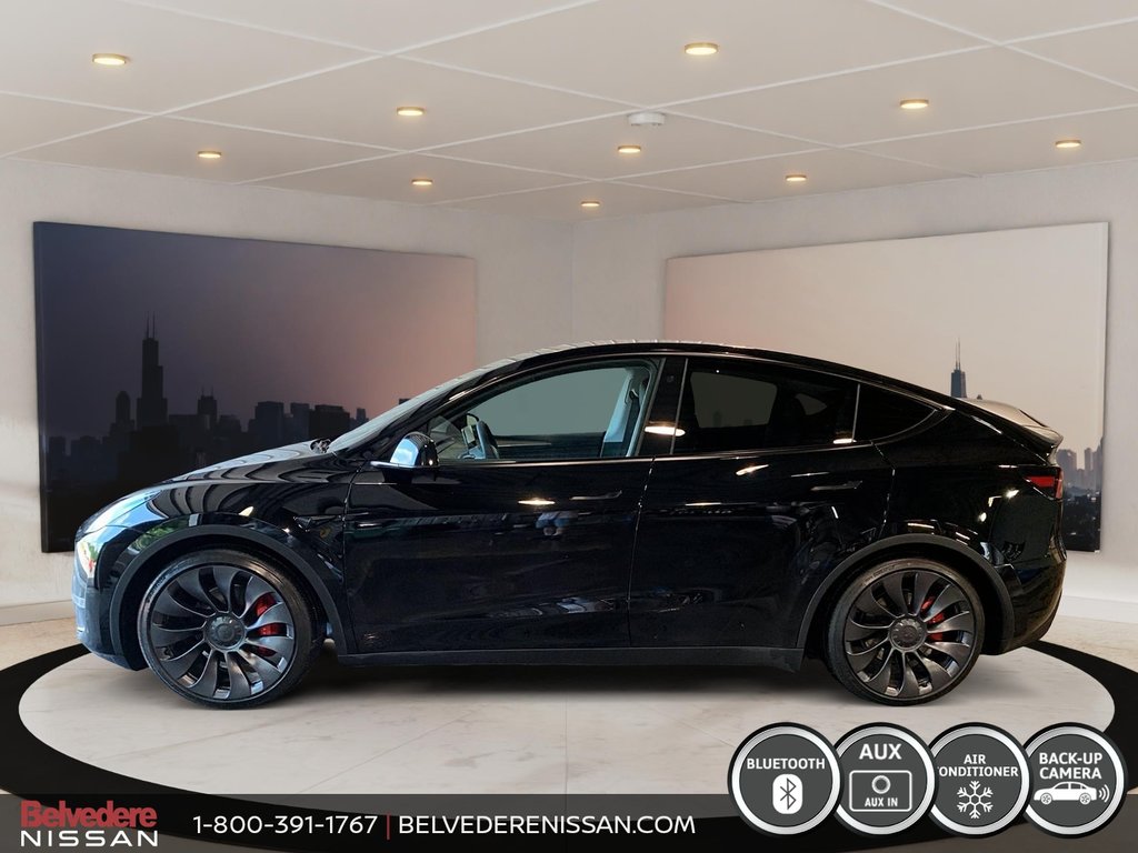 2023  Model Y Performance DUAL NOIR SUR NOIR CUIR GPS 3M in Saint-Jérôme, Quebec - 6 - w1024h768px