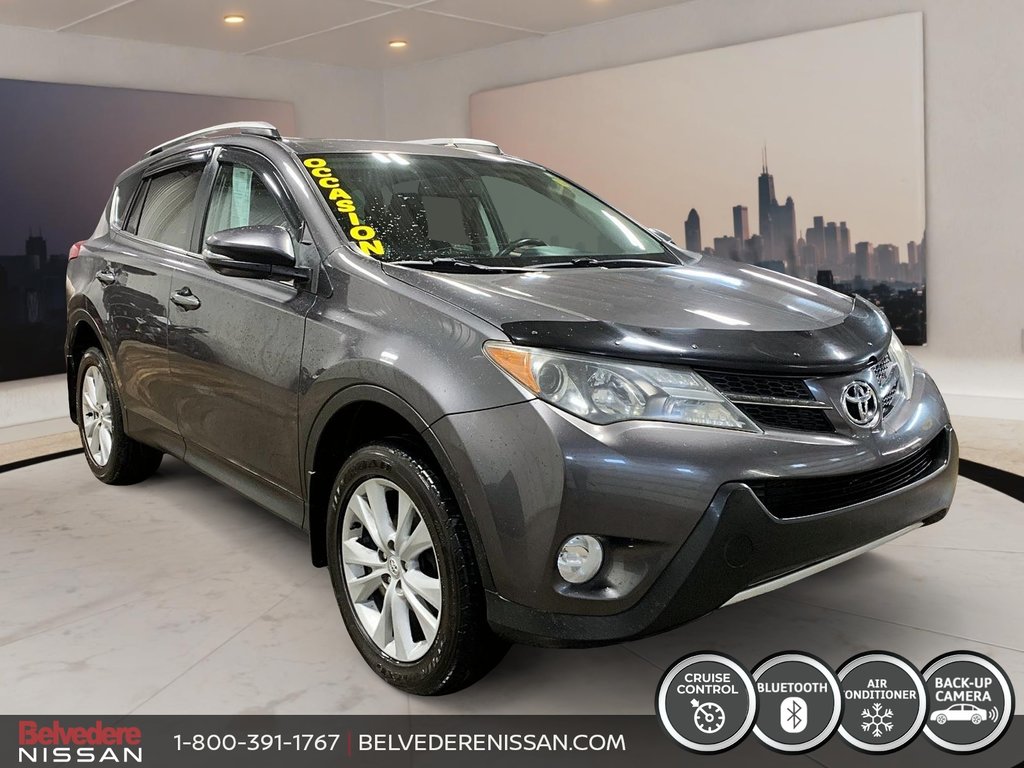 2013 Toyota RAV4 LIMITED 4WD CUIR 2 TON A/C BLUETOOTH TOIT OUVRANT in Saint-Jérôme, Quebec - 3 - w1024h768px