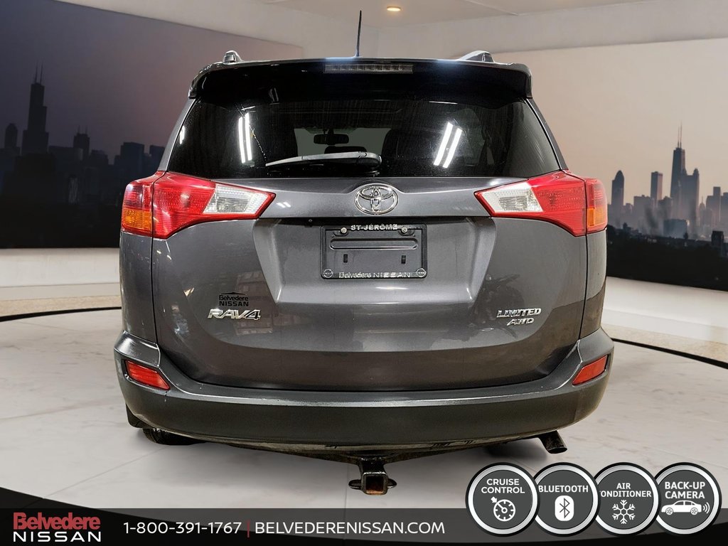 2013 Toyota RAV4 LIMITED 4WD CUIR 2 TON A/C BLUETOOTH TOIT OUVRANT in Saint-Jérôme, Quebec - 4 - w1024h768px