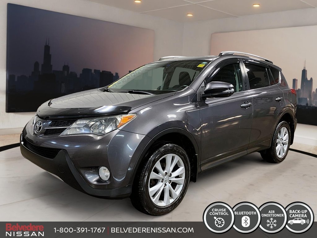 2013 Toyota RAV4 LIMITED 4WD CUIR 2 TON A/C BLUETOOTH TOIT OUVRANT in Saint-Jérôme, Quebec - 1 - w1024h768px