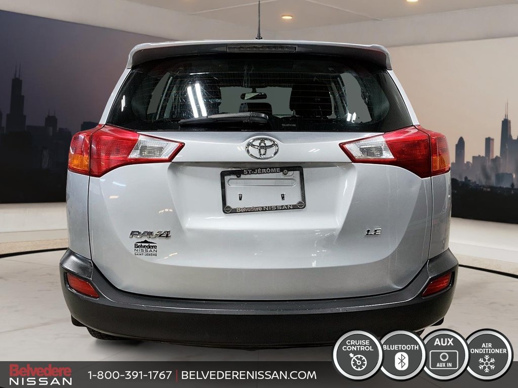 2015 Toyota RAV4 LE TA  AUTO MAGS GROUPE ELECTRIQUE BLUETOOTH in Saint-Jérôme, Quebec - 4 - w1024h768px