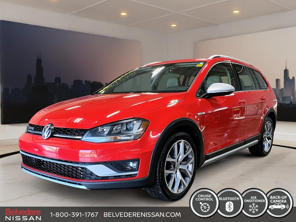 2017 Volkswagen GOLF ALLTRACK NAVIGATION MAGS CAMERA TOIT PANO A/C in Saint-Jérôme, Quebec - 1 - w1024h768px