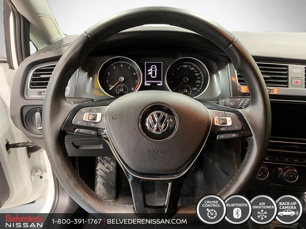 2019 Volkswagen Golf COMFORTLINE AUTOMATIQUE A/C BLUETOOTH MAGS CAM in Saint-Jérôme, Quebec - 12 - w1024h768px