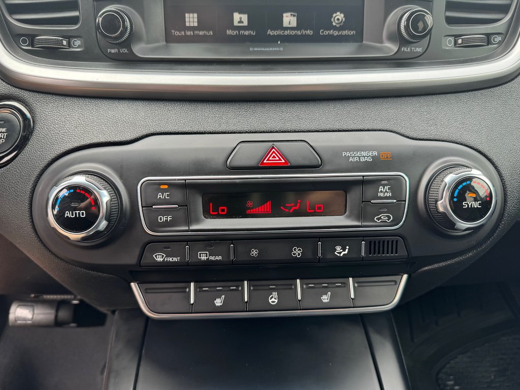 Sorento LX V6 AWD 7 PASSAGERS 2019 à Ste-Agathe des Monts, Québec - 21 - w1024h768px