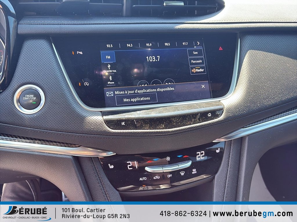 Cadillac XT5 AWD Sport 2023 à Rivière-du-Loup, Québec - 13 - w1024h768px