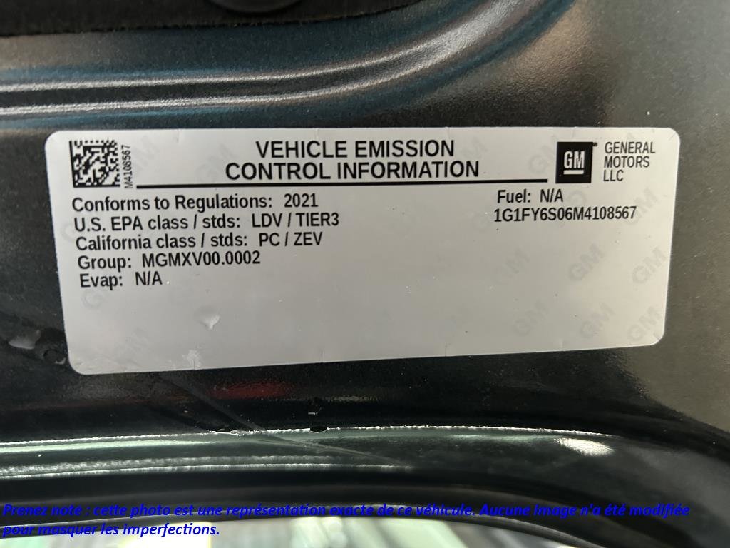 2021 Chevrolet Bolt EV in Rivière-du-Loup, Quebec - 11 - w1024h768px