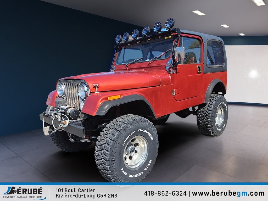 Jeep YJ  1982 à Rivière-du-Loup, Québec - 1 - w1024h768px