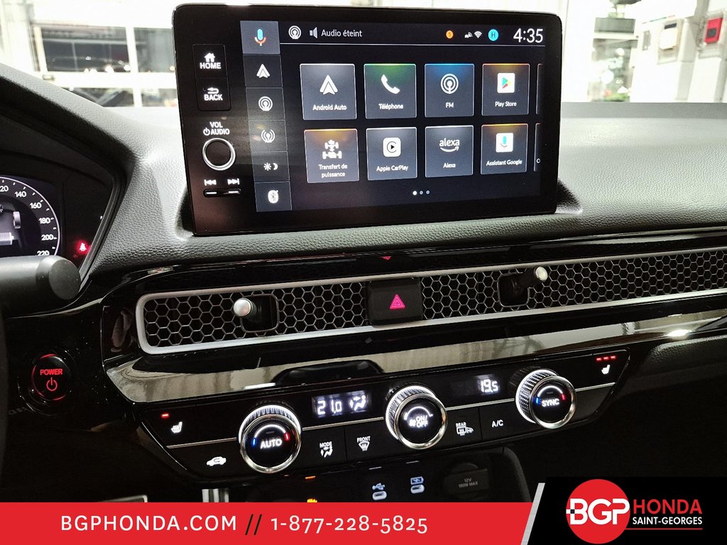 Honda Civic Sedan Hybrid HYBRID TOURING 2025 à Saint-Georges, Québec - 24 - w1024h768px