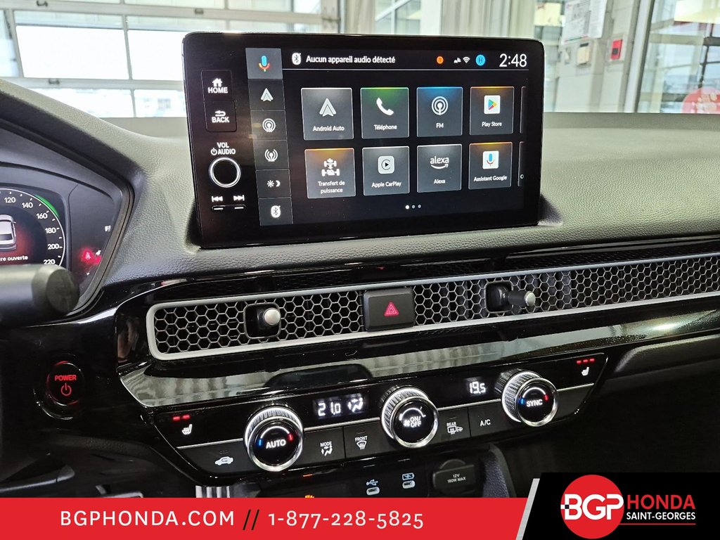 Honda Civic Sedan Hybrid HYBRID TOURING 2025 à Saint-Georges, Québec - 15 - w1024h768px