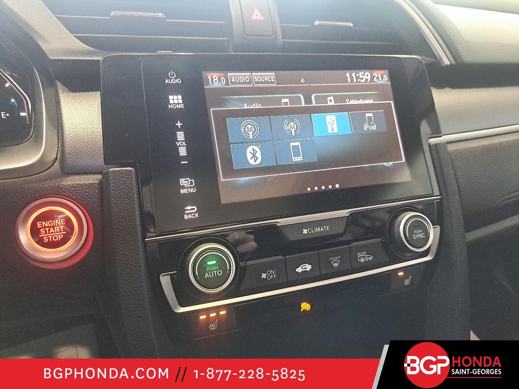 Honda Civic Sedan EX 2018 à Saint-Georges, Québec - 17 - w1024h768px