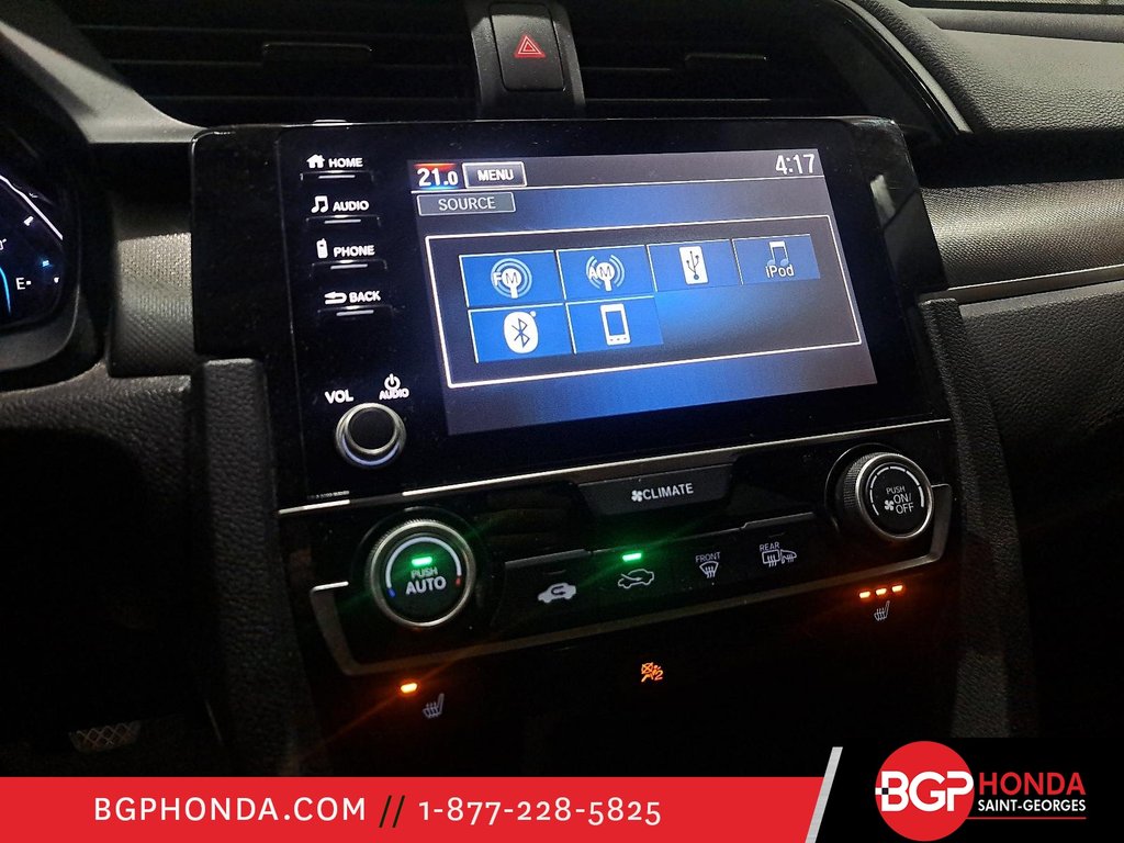 Honda Civic Sedan LX 6 VITESSES 2019 à Saint-Georges, Québec - 16 - w1024h768px